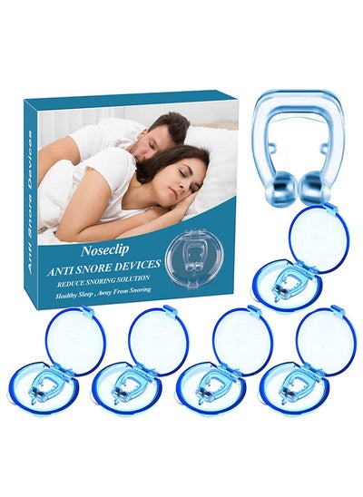 Buy Snore Stopper Clipple Anti Snoring Device Silicone Nose Clip Magnetic Nasal Dilator Provide The Effective Solution to Stop 5PCS in UAE