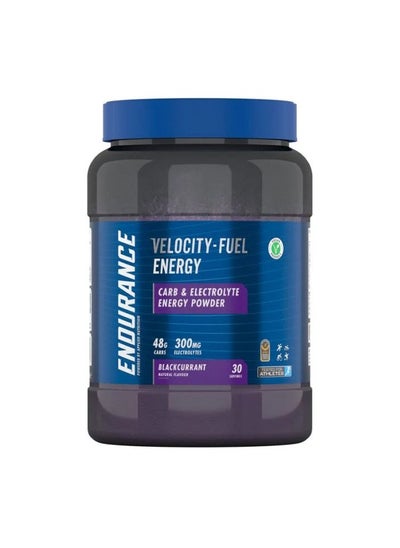 Buy Endurance Velocity Fuel Carb Plus Electrolyte Energy Breathe Easy, Black  Currant, 1.5 LB in UAE