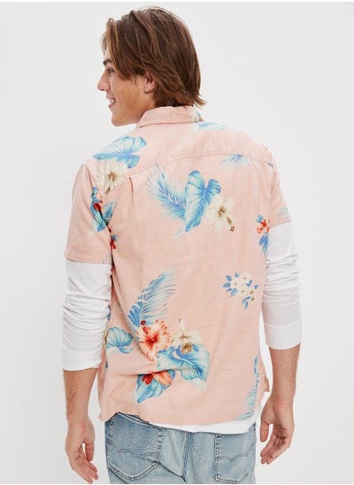 Buy AE Tropical Button-Up Resort Shirt in Egypt