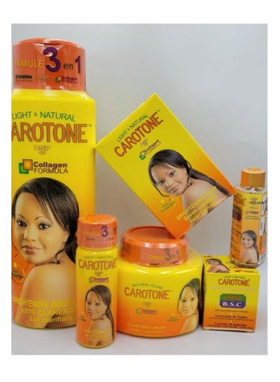 Buy Skin lightening caroton set of 6 pieces in Saudi Arabia
