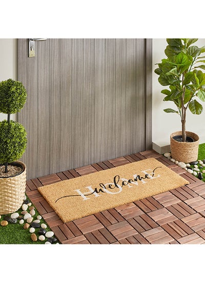 اشتري Welcome Home Printed Coir Doormat 45 x 100 cm في الامارات