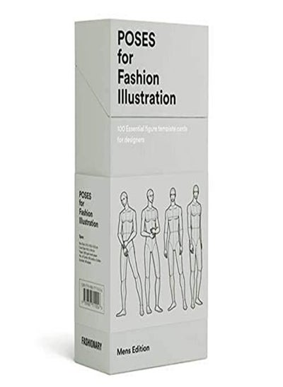 Buy Poses For Fashion Illustration Mens Card Box by Fashionary International Limited Paperback in UAE