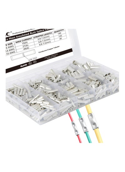 Buy AIRIC Non Insulated Wire Splice Connectors Kit With Storage Case 300pcs in Saudi Arabia