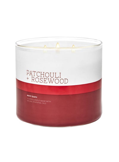 Buy Patchouli Rosewood 3-Wick Candle in Saudi Arabia
