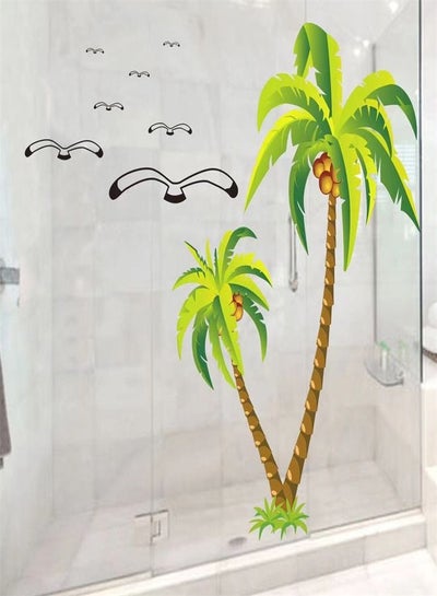 اشتري 3D Wallpaper for Bedroom Living Room Bathroom Decoration Draw Self-adhesive PVC Sticker Wall Paper Stickr في الامارات