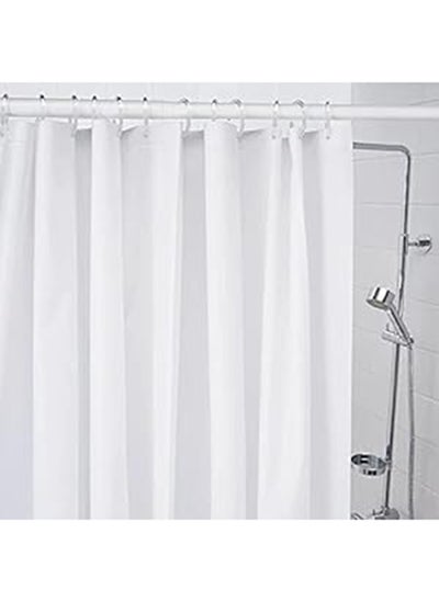 Buy Ikea bjarsen shower curtain white 71x79 604.437.02 in Egypt