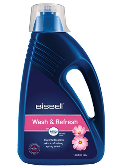 Buy Wash and Refresh Blossom and Breeze Febreze Shampoo For Use With All Leading Upright Carpet Cleaners 1.5L in UAE