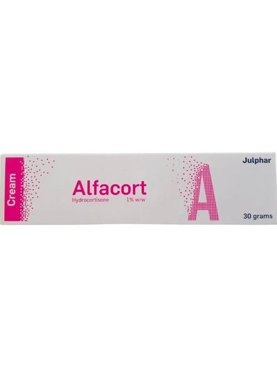 اشتري Alfacort Hydrocortisone 1% Cream 30 gm في الامارات