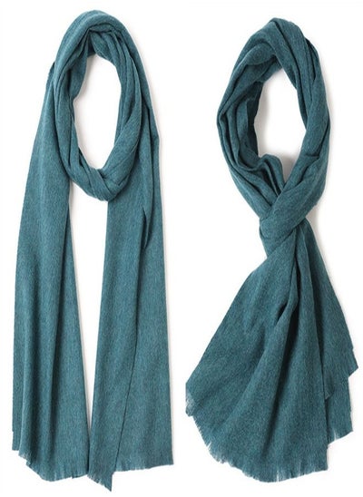 اشتري Warm Solid Short Beard Wool Scarf في الامارات