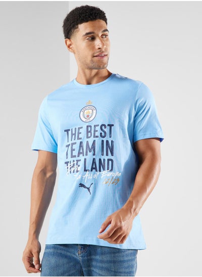 Buy Manchester City Cl Winners T-Shirt in Saudi Arabia