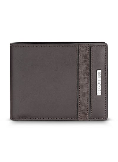 اشتري Pollock Brown Bifold Genuine Leather Wallet For Men With 6 Card Slots 110 MM- CEPU06861M-BRO في الامارات