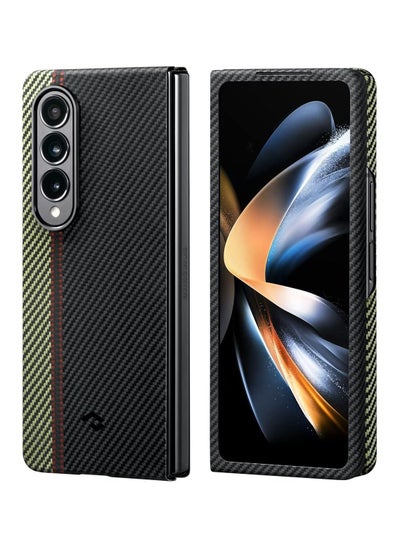 اشتري Z Fold 4 Case, Slim & Light Galaxy Z Fold 4 Case with a Case-Less Touch Feeling, 600D Aramid Fiber Made, Fusion Weaving Air Case - Overture في الامارات