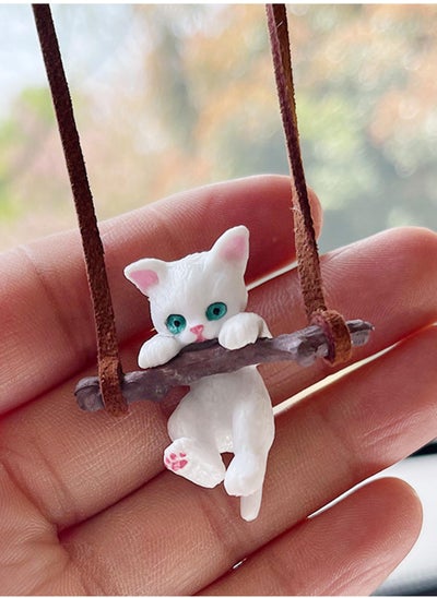 Buy Mirror hangings, Kitten statue hangings Car interior decoration accessories Cute car accessories in Saudi Arabia