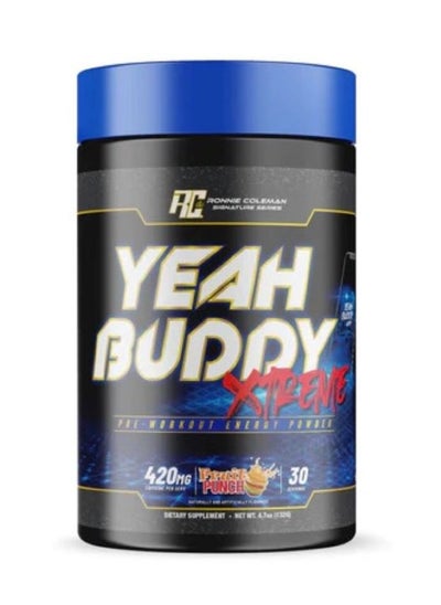 اشتري YEAH BUDDY Xtreme Pre-Workout Powder Fruit Punch 132G في الامارات