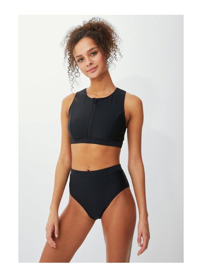 اشتري Zip Front Active Bikini Top في السعودية