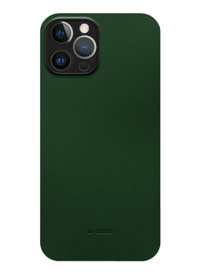 Buy Air Skin Case Ultra Slim Back Cover Skin for iPhone 13 Pro Max Frosted Anti Slip Full Coverage Green in UAE