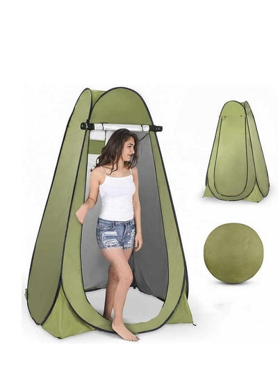 Buy Portable Outdoor Pop Up Privacy Tent Camping Shower Toilet Changing Room Hiking in UAE