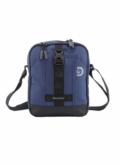 Buy Discovery SHIELD RPET Polyester Tablet Utility Bag Blue, Compact Travel Bag for Men and Women, Shoulder Bag, Portable Organizer, Sustainable Material and Eco Friendly in UAE