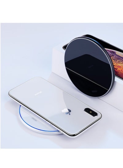 Buy Wireless Charger USB C Fast Charging, Wireless Magnetic Fast PD Charging up to 15W Compatible with iPhone 14, 14 Plus, 14 Pro, 14 Pro Max, 13, 12 Series, AirPods Pro2 (Black) in Saudi Arabia