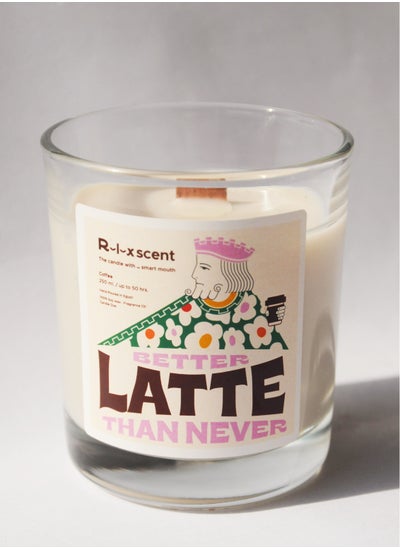 Buy Better Latte Than Never wooden wick in Egypt