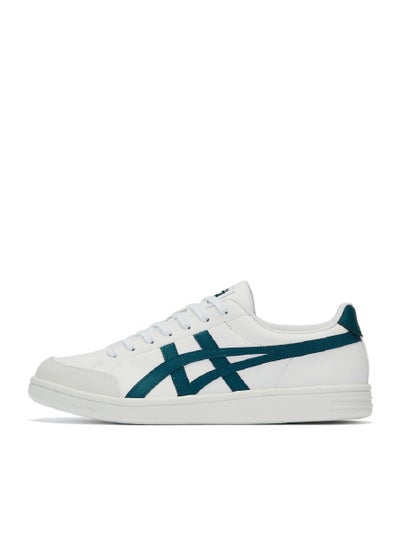 Buy Advanti Low Top Casual Sneakers White/Green in UAE