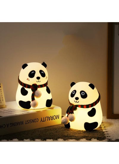 Buy Panda Silicone Lamp Creative Panda Night Lamp LED Atmosphere Lamp USB Silicone Table Lamp in Saudi Arabia