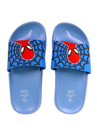 Buy Spiderman Kids Everyday Wear Slides in UAE