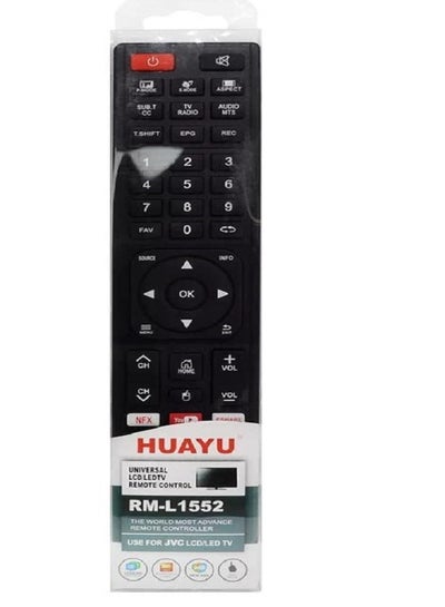 Buy RM-L1552 Universal TV Remote Control for JVC LT-32E33B LT32E33B RM-C3349 RM-C3354 RM-C3348 RM-C3227 in UAE