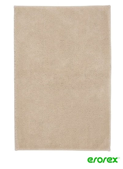 Buy Bath mat light beige 50x80 cm in Saudi Arabia