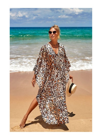 اشتري Beach Printed Robe Sunscreen Cover في الامارات