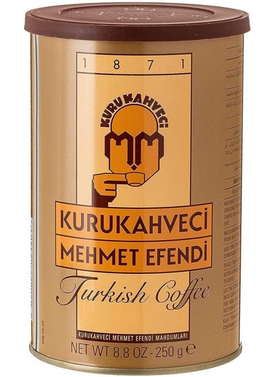 Buy Mehmet Efendi Turkish Coffee, 500-Gram Can, 1.1 Pound (Pack of 1) in UAE