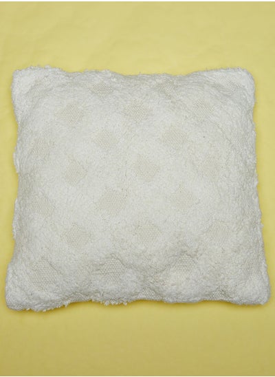 Buy Turfted Cushion With Insert 16X16" in UAE