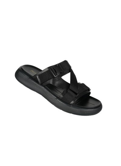 اشتري 008-3440 Barjeel Uno Men Casual Sandals 9182-13 Black في الامارات