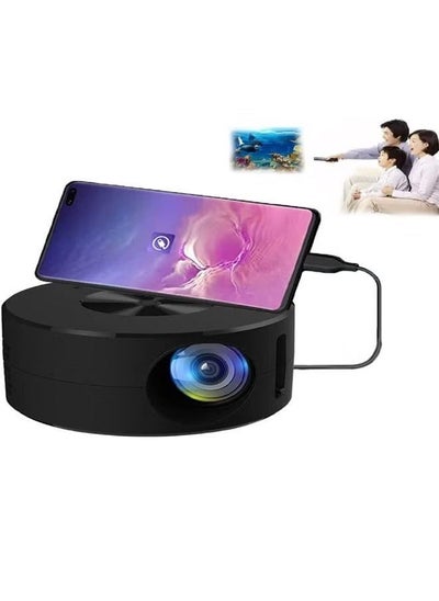 Buy Mini LED Projector Home Portable Projector HD Wirecast Projection Device in UAE