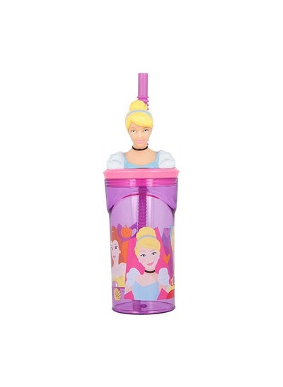 اشتري Tumbler 3D Figurine Princess Bright And Bold 360ml في الامارات