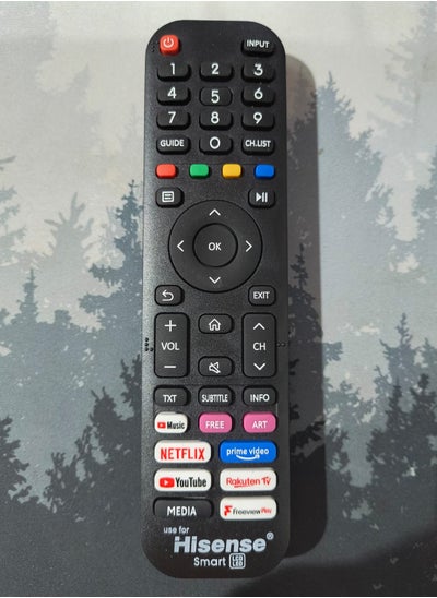 Buy Remote Control For Hisense Nikai Arrow Haam and MTC tv in Saudi Arabia