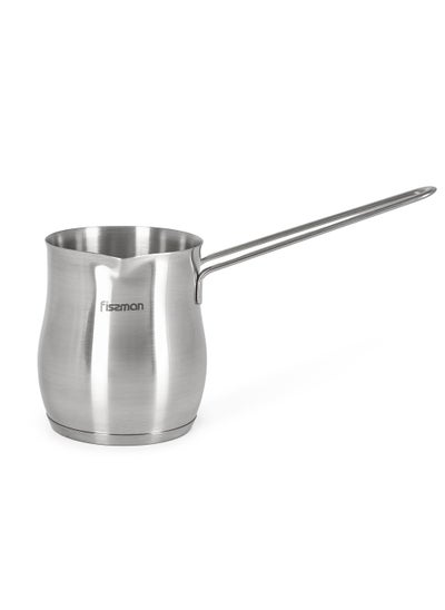 اشتري Turkish Coffee Pot 720ml Stainless Steel Induction Bottom في الامارات