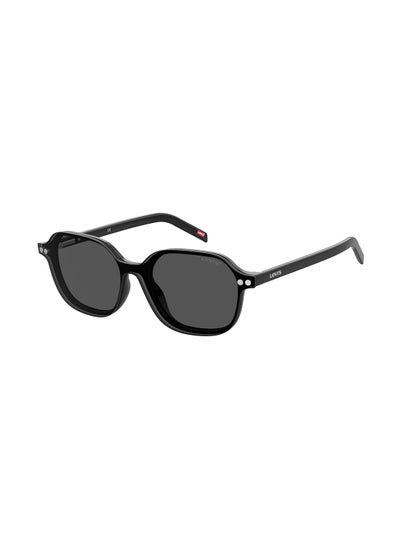 اشتري Unisex UV Protection Semi-Oval Sunglasses - Lv 1024/Cs Black 52 - Lens Size: 52 Mm في السعودية