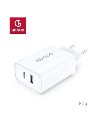 اشتري Wall mount Adapter Fast Charger, Two Fast Charging Protocols في مصر