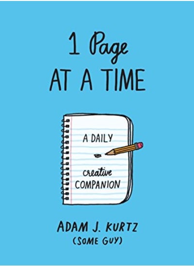 Buy 1 Page at a Time (Blue): A Daily Creative Companion in UAE