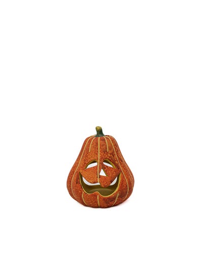 اشتري AKDC Pumpkin Candle Holder Tall, A Delightful Accent Piece That Adds A Warm And Festive Ambiance To Any Room في الامارات