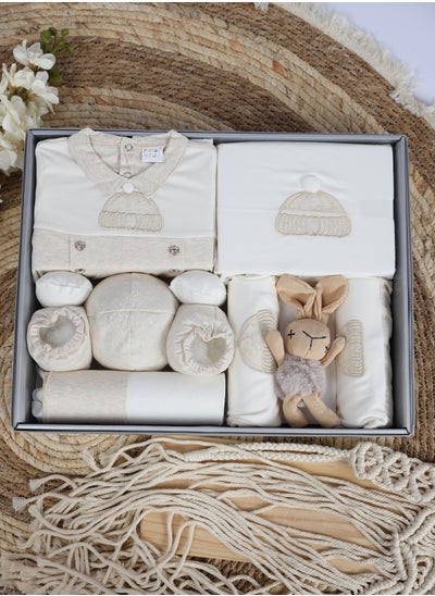 اشتري A set of 10 baby clothes with a doll suitable for newborns في السعودية