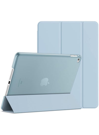 Buy Case for iPad Air 2 (Not for iPad Air 1st Edition), Smart Cover Auto Wake/Sleep (Light Blue) in UAE
