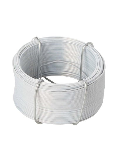 Buy Diall Steel And Pvc Wire 0.8mm x 50m in UAE