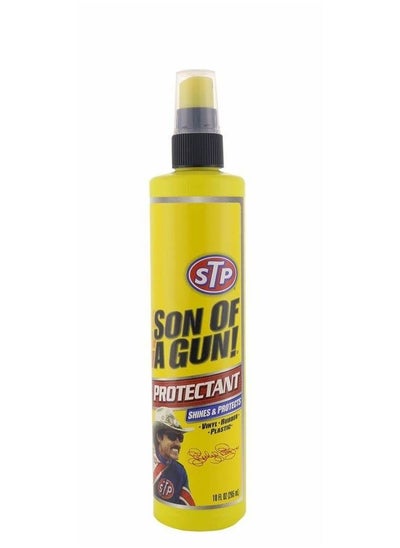 Buy STP Son Of a Gun  Protectant, Shines and Protect Vinyl, Rubber & Plastic, Dirt & Dust Protectant  295ml in UAE