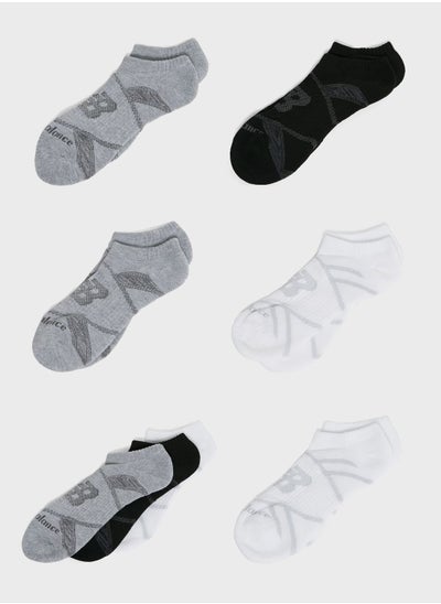 Buy 3 Pack No Show Cushion Socks in UAE