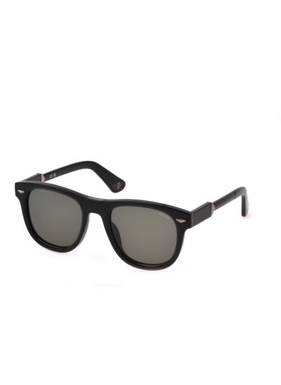 اشتري Men's Acetate Sunglasses SPLL87M520700 - Lens Size: 52 Mm - Shiny Black في السعودية