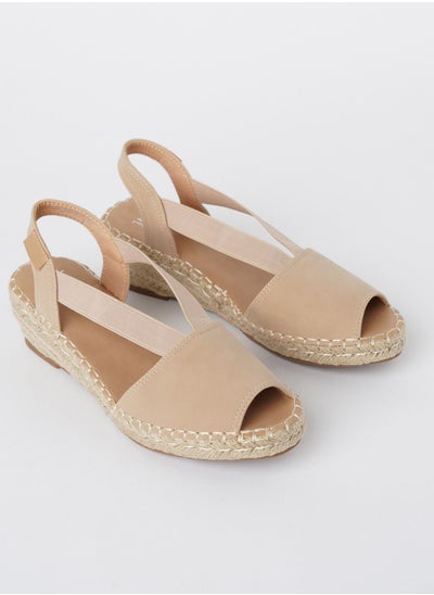 اشتري JOVE Women's Casual Espadrilles BEIGE في السعودية