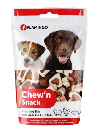 اشتري Flamingo Chews And Snack Dog Training Mix Treats 150G في الامارات