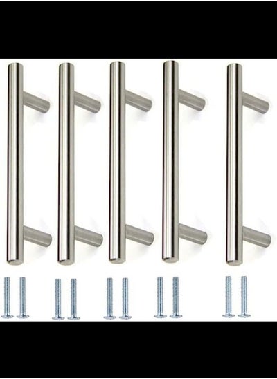 اشتري Stainless Steel Kitchen Cabinet Drawer T-Bar Cabinet & Furniture Pull Cabinet Door Handles and Pulls Cabinet Knobs Brushed Nickel. في الامارات